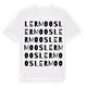 Lermoos ordlek t-shirt