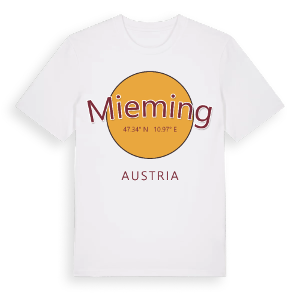 Mieming cirkel t-shirt – ekologisk bomull t-shirt från Pinshirt