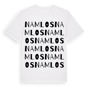 Namlos ordlek t-shirt – ekologisk bomull t-shirt från Pinshirt