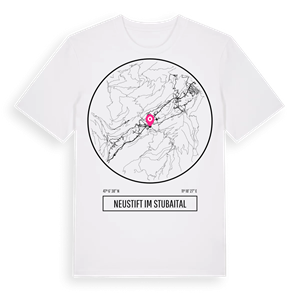 Neustift im Stubaital t-shirt – ekologisk bomull t-shirt från Pinshirt