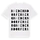 Niederndorferberg ordlek t-shirt