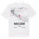 Nikolsdorf karta t-shirt