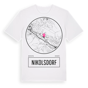 Nikolsdorf t-shirt – ekologisk bomull t-shirt från Pinshirt