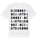Nußdorf-Debant ordlek t-shirt