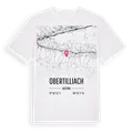 Obertilliach karta t-shirt