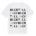 Obertilliach ordlek t-shirt