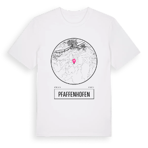 Pfaffenhofen t-shirt – ekologisk bomull t-shirt från Pinshirt