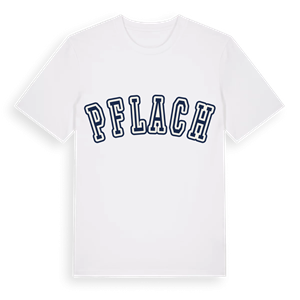 Pflach college t-shirt – ekologisk bomull t-shirt från Pinshirt