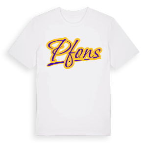 Pfons baseball t-shirt – ekologisk bomull t-shirt från Pinshirt