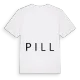Jag älskar Pill t-shirt stort tryck