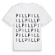 Pill ordlek t-shirt