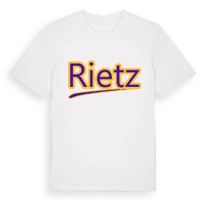 Rietz baseball t-shirt – ekologisk bomull t-shirt från Pinshirt