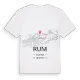 Rum karta t-shirt