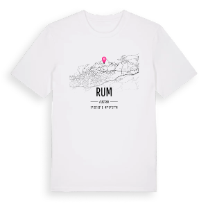 Rum karta t-shirt – ekologisk bomull t-shirt från Pinshirt