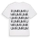 Rum ordlek t-shirt