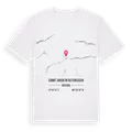 Sankt Jakob in Defereggen karta t-shirt