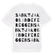 Sankt Jakob in Defereggen ordlek t-shirt