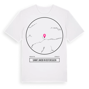 Sankt Jakob in Defereggen t-shirt – ekologisk bomull t-shirt från Pinshirt