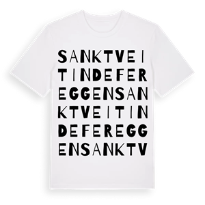 Sankt Veit in Defereggen ordlek t-shirt – ekologisk bomull t-shirt från Pinshirt