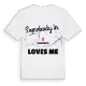 Någon i Scharnitz älskar mig t-shirt