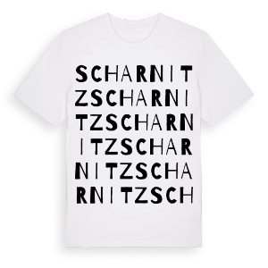Scharnitz ordlek t-shirt – ekologisk bomull t-shirt från Pinshirt