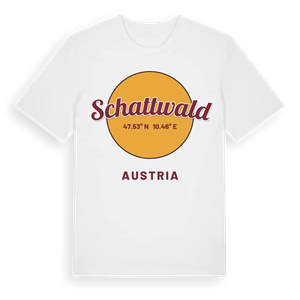 Schattwald cirkel t-shirt – ekologisk bomull t-shirt från Pinshirt