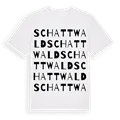 Schattwald ordlek t-shirt
