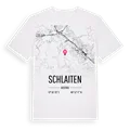 Schlaiten karta t-shirt