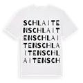 Schlaiten ordlek t-shirt