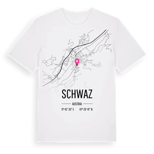 Schwaz karta t-shirt – ekologisk bomull t-shirt från Pinshirt
