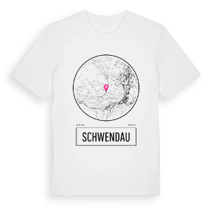 Schwendau t-shirt – ekologisk bomull t-shirt från Pinshirt