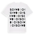 Schwoich ordlek t-shirt