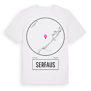 Serfaus t-shirt – ekologisk bomull t-shirt från Pinshirt