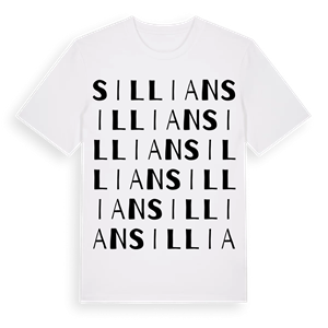 Sillian ordlek t-shirt – ekologisk bomull t-shirt från Pinshirt