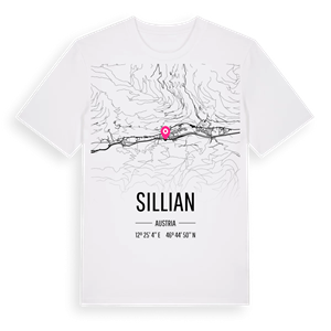 Sillian karta t-shirt – ekologisk bomull t-shirt från Pinshirt