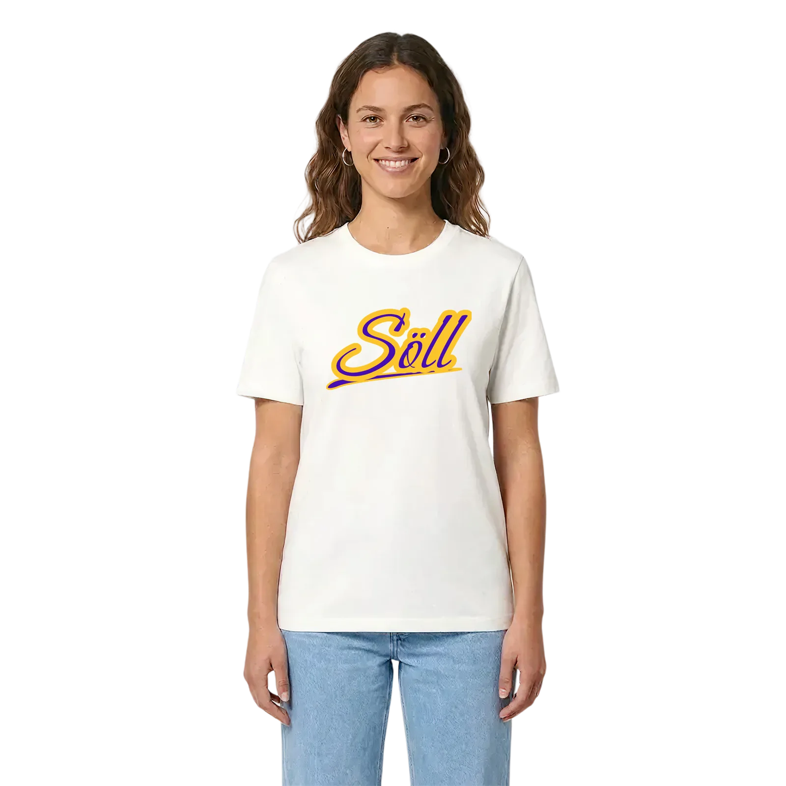 Söll baseball t-shirt – White, i miljö