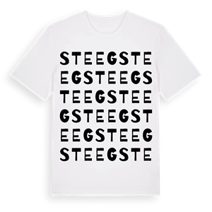 Steeg ordlek t-shirt – ekologisk bomull t-shirt från Pinshirt