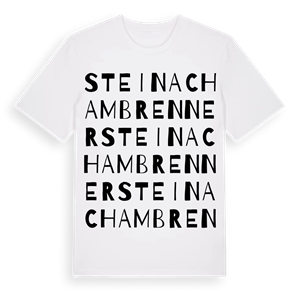 Steinach am Brenner ordlek t-shirt – ekologisk bomull t-shirt från Pinshirt
