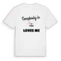 Någon i Stumm älskar mig t-shirt