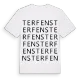 Terfens ordlek t-shirt