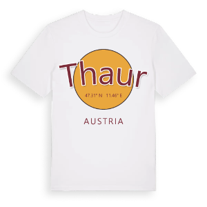 Thaur cirkel t-shirt – ekologisk bomull t-shirt från Pinshirt