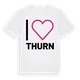 Jag älskar Thurn t-shirt stort tryck
