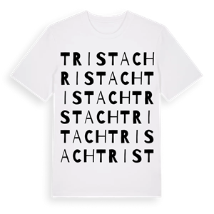 Tristach ordlek t-shirt – ekologisk bomull t-shirt från Pinshirt