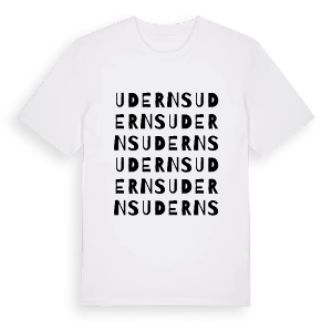 Uderns ordlek t-shirt – ekologisk bomull t-shirt från Pinshirt