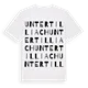 Untertilliach ordlek t-shirt