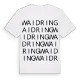 Waidring ordlek t-shirt