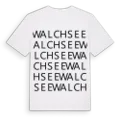 Walchsee ordlek t-shirt