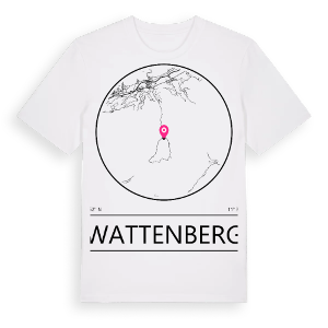 Wattenberg t-shirt – ekologisk bomull t-shirt från Pinshirt