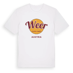 Weer cirkel t-shirt – ekologisk bomull t-shirt från Pinshirt