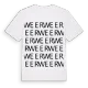 Weer ordlek t-shirt